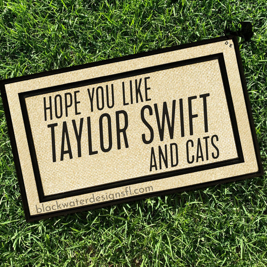 Hope You Like Cats (Showgirl Inspired) All Weather Doormat