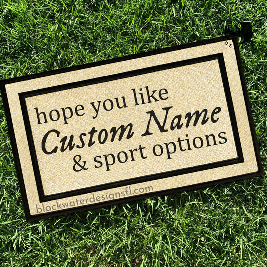 Hope You Like Sport Options (Folklore Inspired) All Weather Doormat
