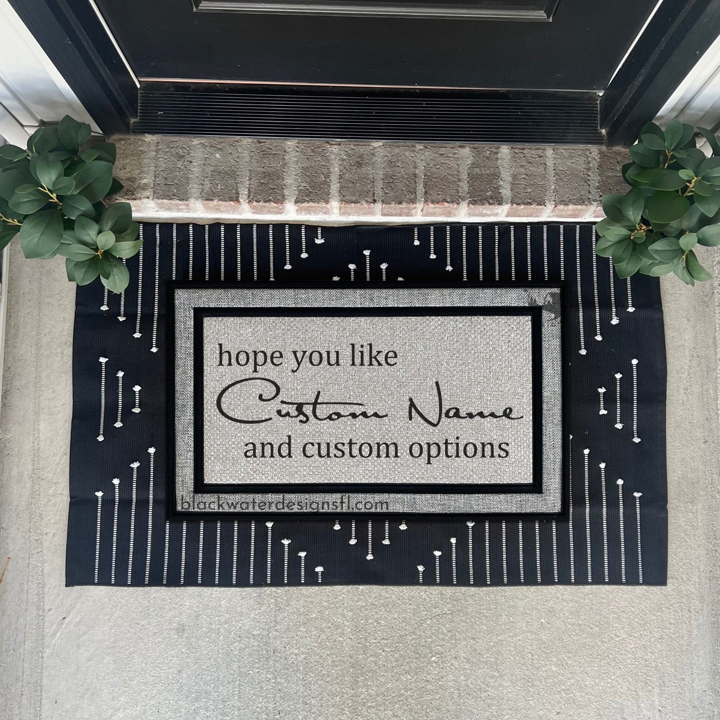 Hope You Like (Debut Inspired) and Custom Options All Weather Doormat