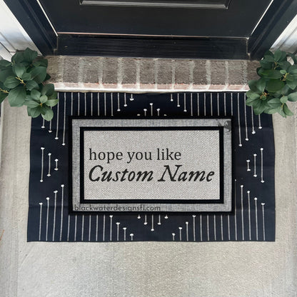 Hope You Like (Folklore Inspired) All Weather Doormat