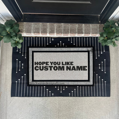Hope You Like (Harry Inspired) All Weather Doormat