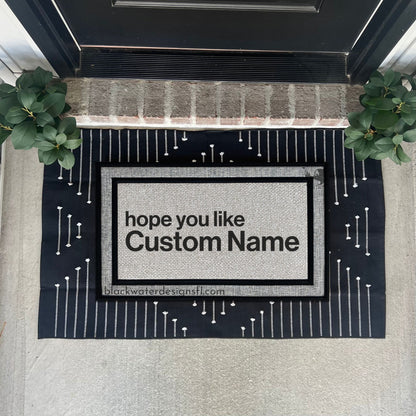 Hope You Like (Midnights Inspired) All Weather Doormat