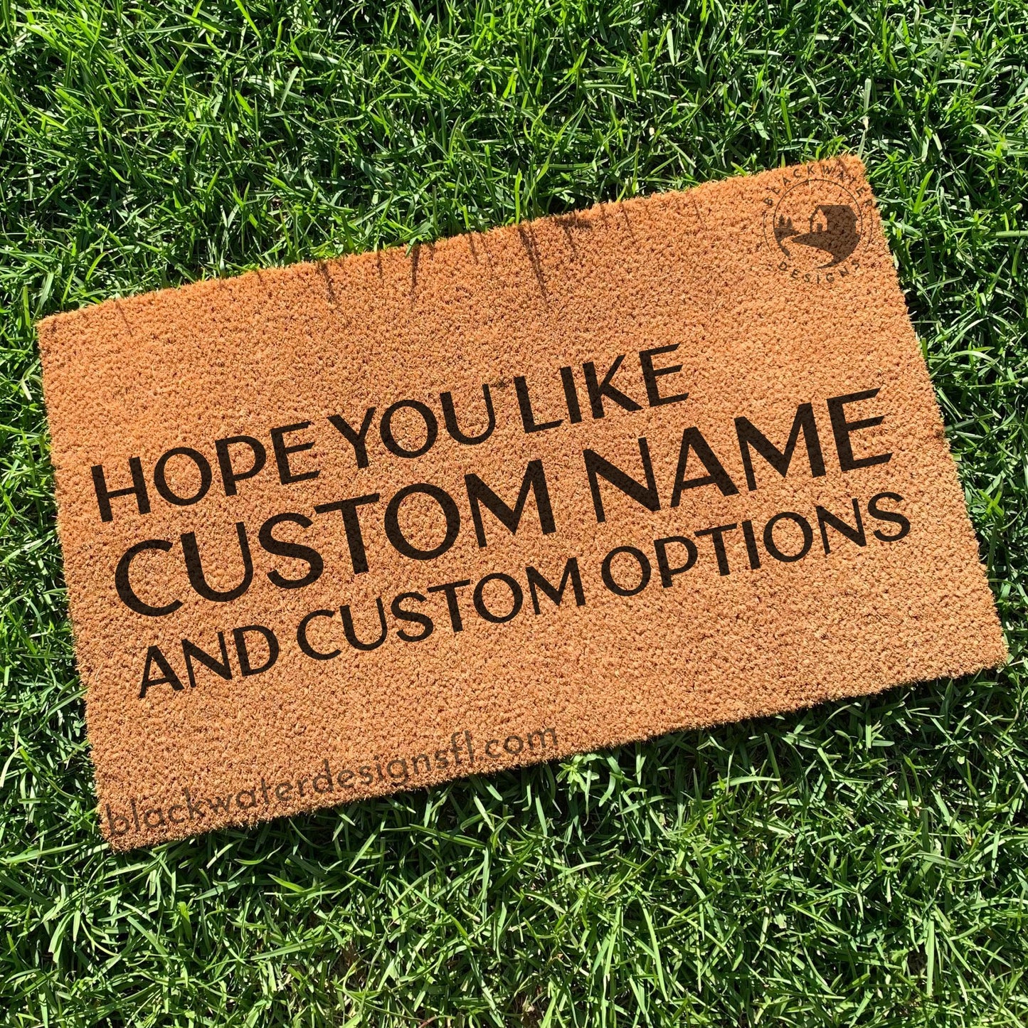Hope You Like (Fearless Inspired) and Custom Options Doormat