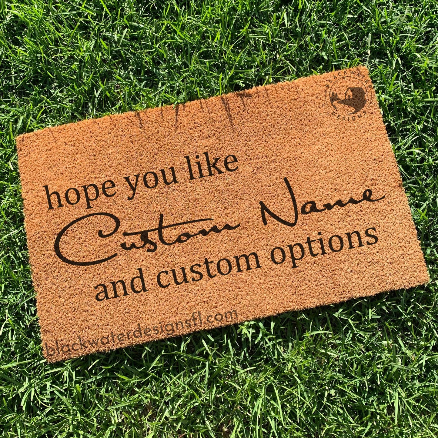 Hope You Like (Debut Inspired) And Custom Options Doormat