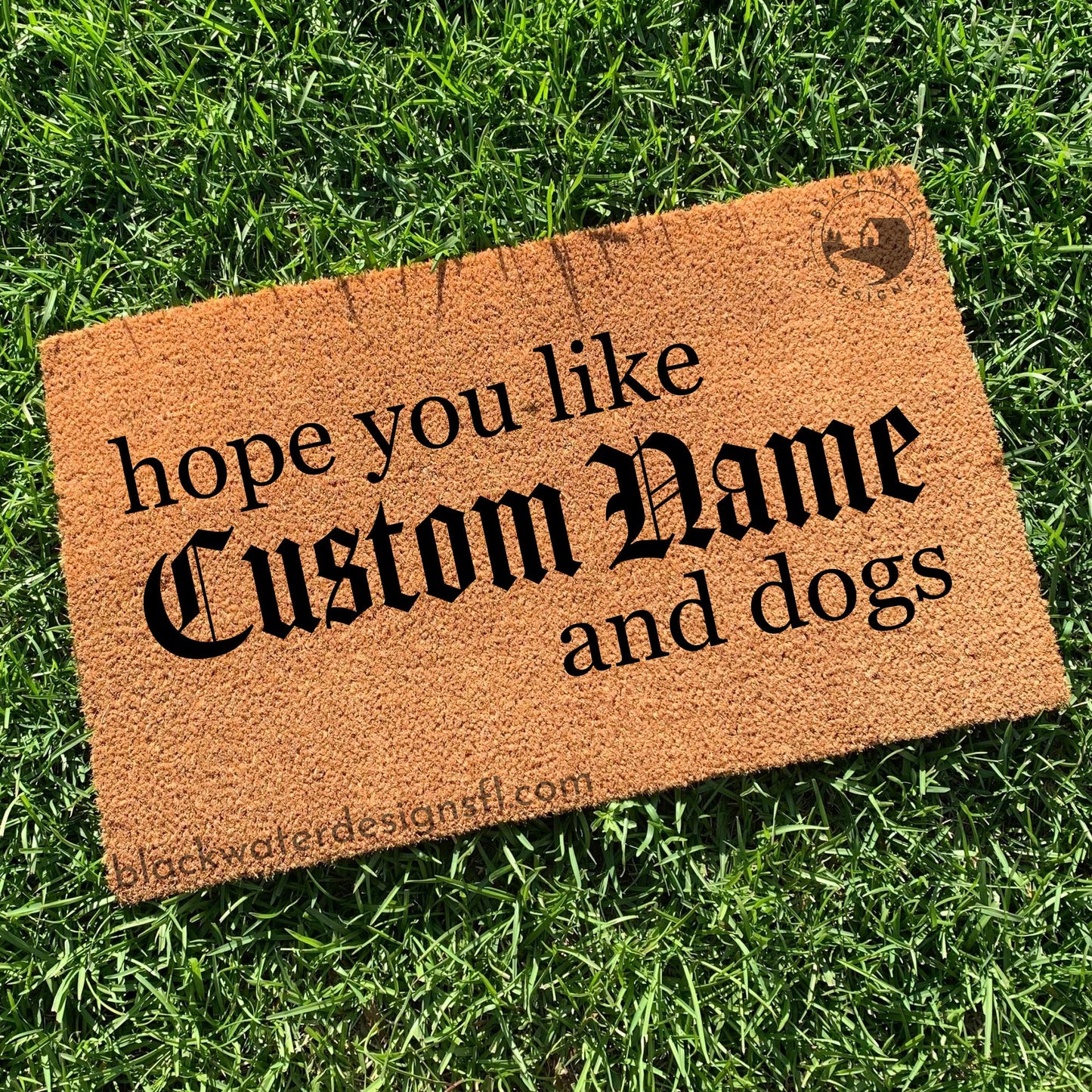 Hope You Like and Dogs (Reputation Inspired) Doormat