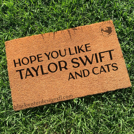 Hope You Like and Cats (Fearless Inspired) Doormat