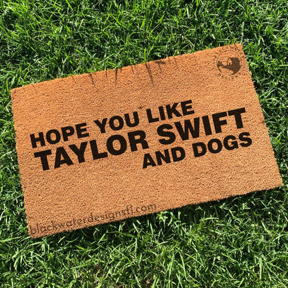 Hope You Like and Dogs (Lover Inspired) Doormat