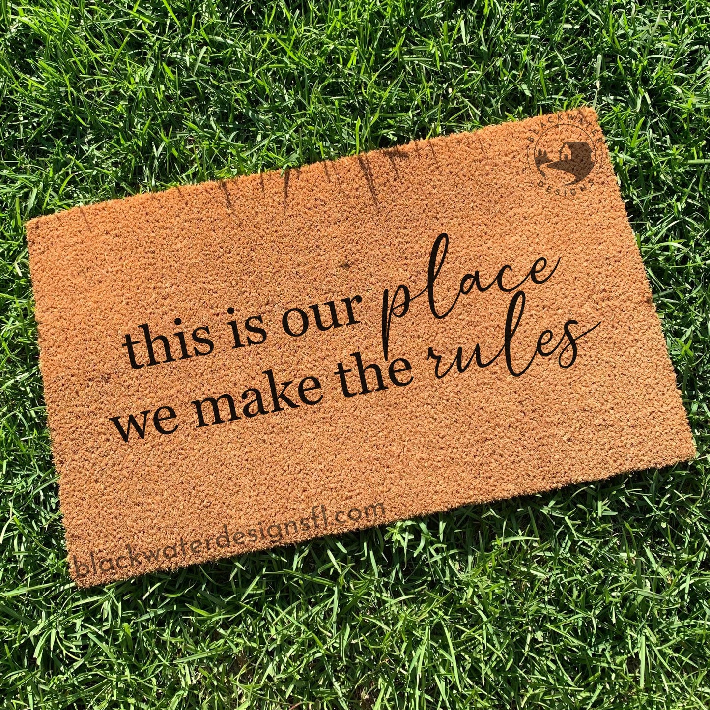 This Is Our Place Doormat (Lover Inspired)