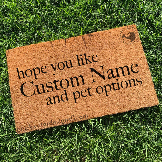 Hope You Like Pet Options (TTPD Inspired) Doormat