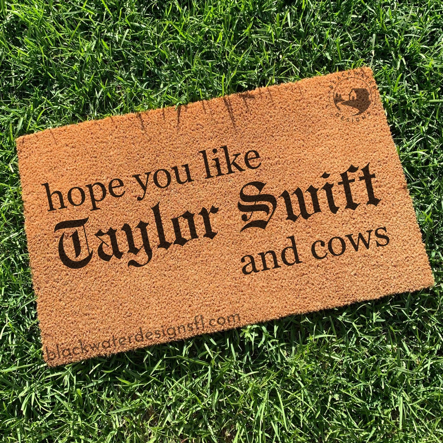 Hope You Like and Cows (Reputation Inspired) Doormat
