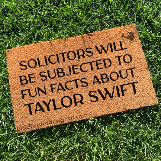 Solicitors Will Be Subjected Doormat