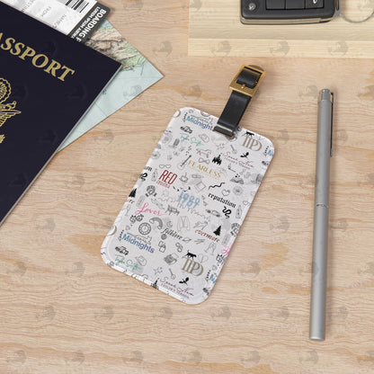 TS Doodles Luggage Tag