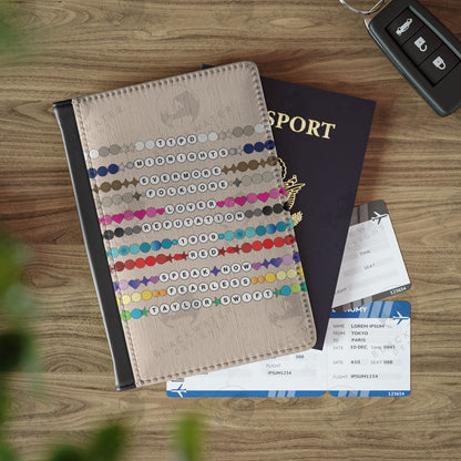 Eras Friendship Bracelet Passport Cover