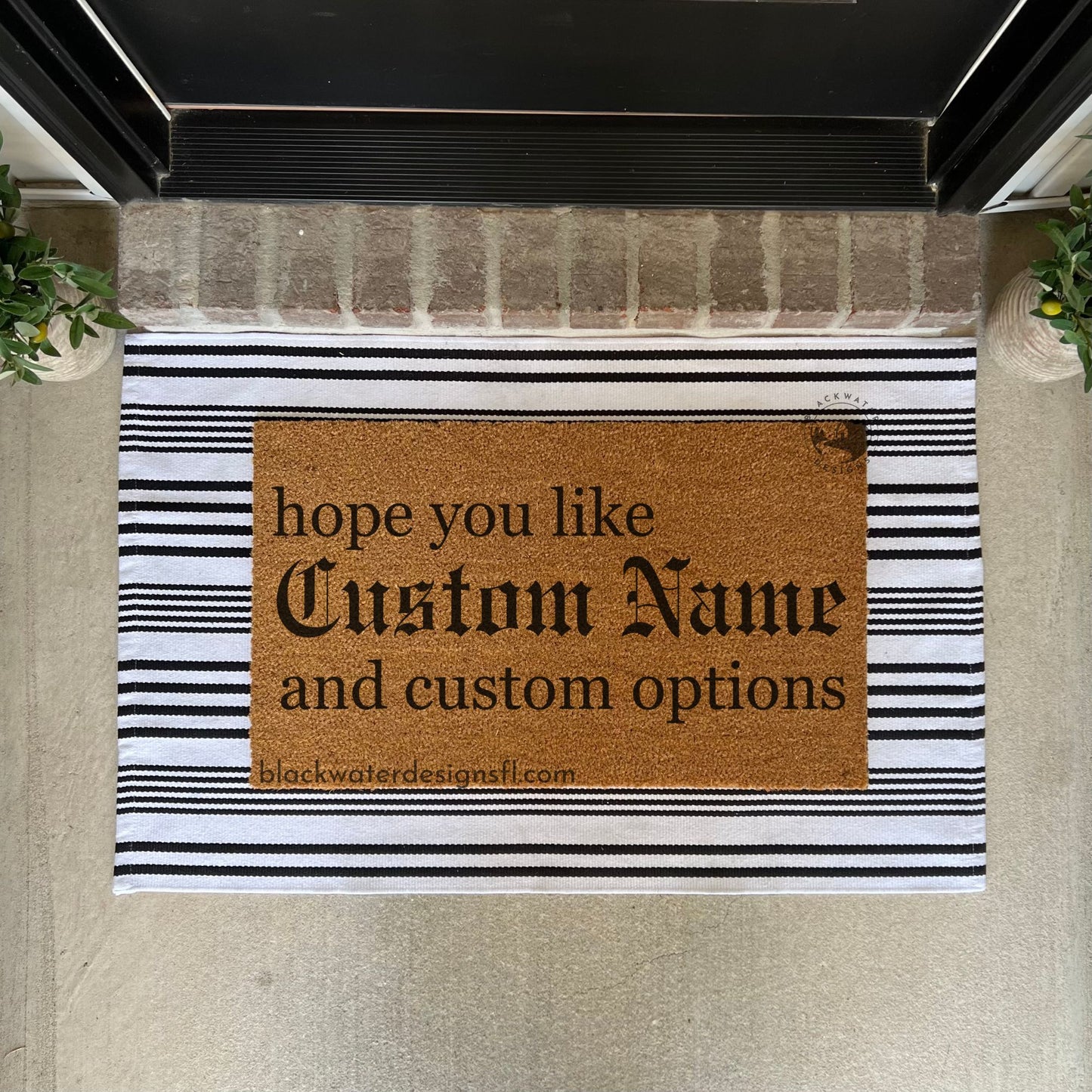 Hope You Like (Reputation Inspired) and Custom Options Doormat