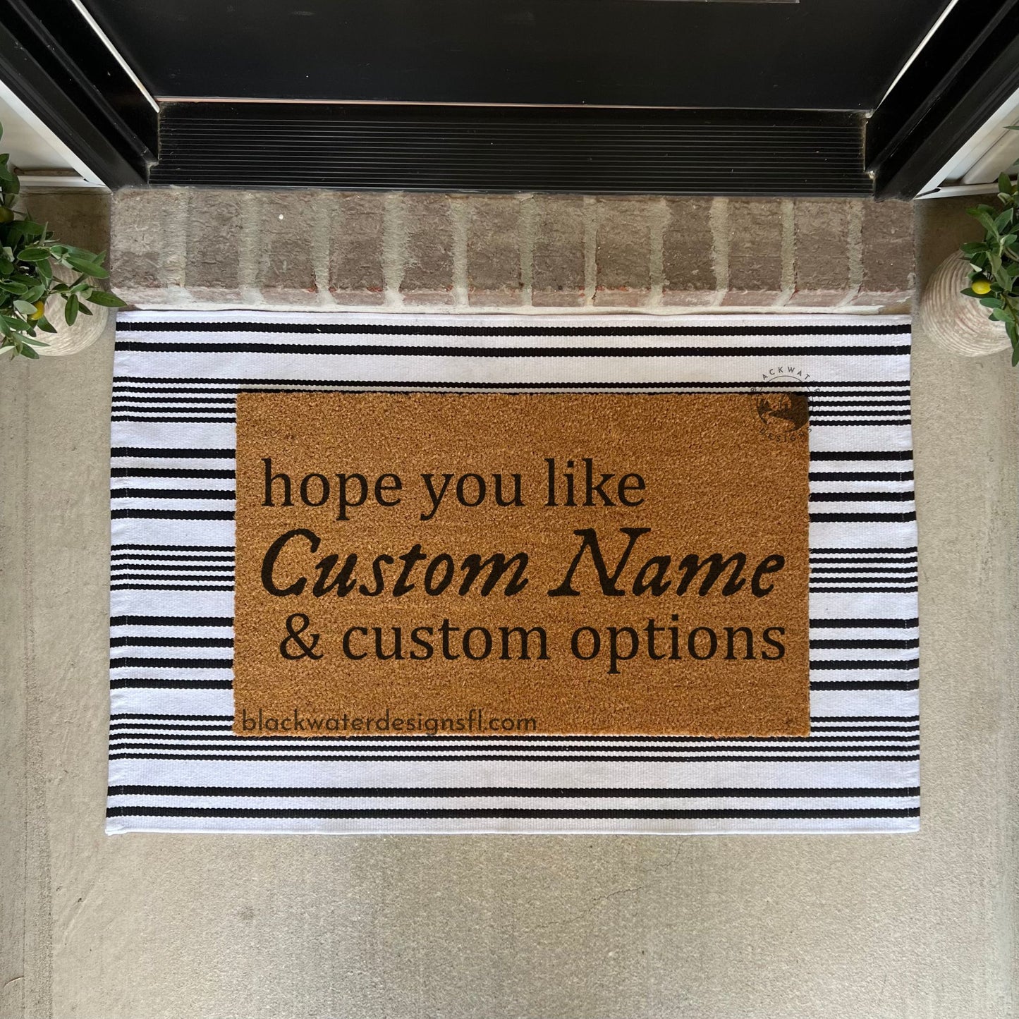 Hope You Like (Folklore Inspired) & Custom Options Doormat