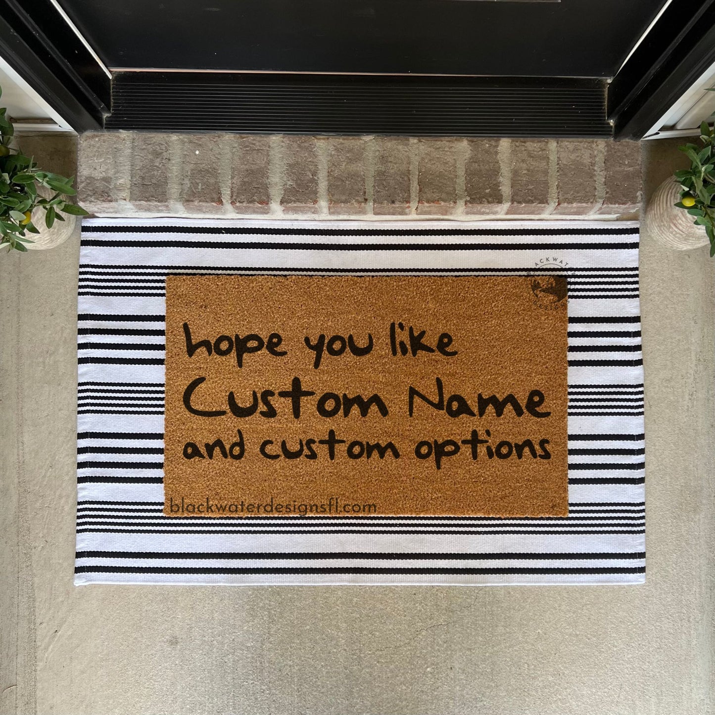 Hope You Like (1989 Inspired) and Custom Options Doormat