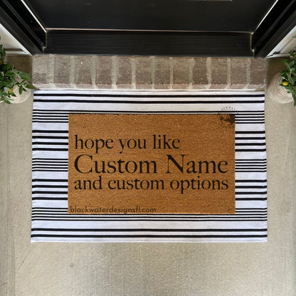 Hope You Like (TTPD Inspired) and Custom Options Doormat