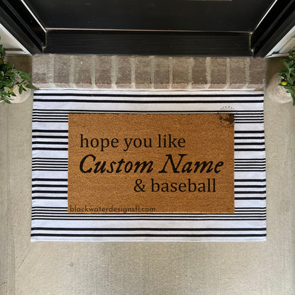 Hope You Like Sport Options (Folklore Inspired) Doormat