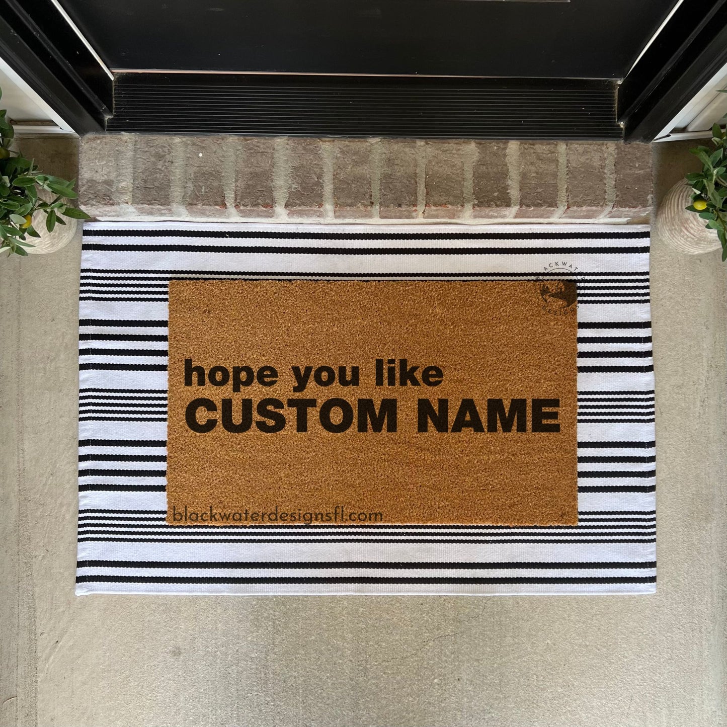Hope You Like (Billie Inspired) Doormat