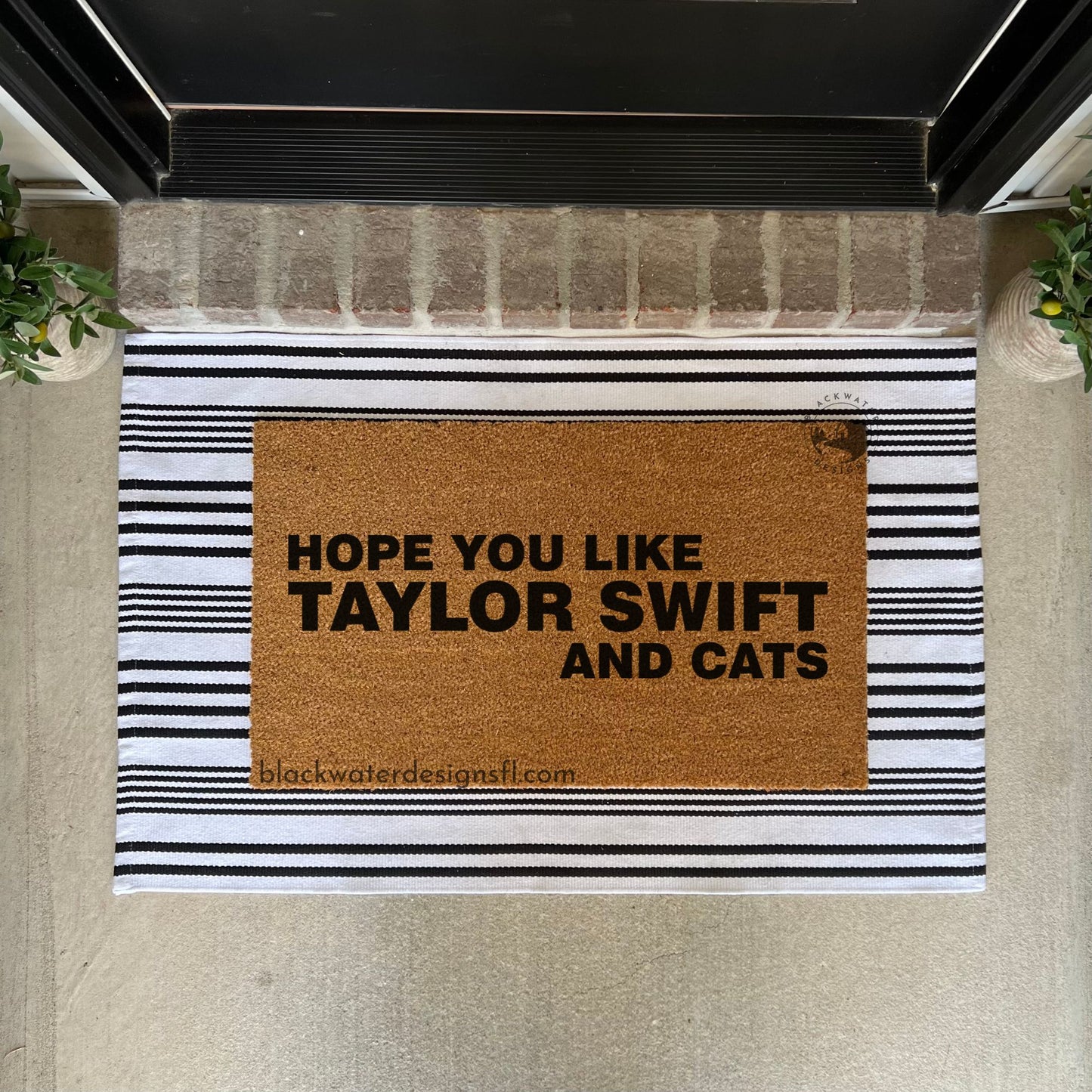 Hope You Like and Cats (Lover Inspired) Doormat