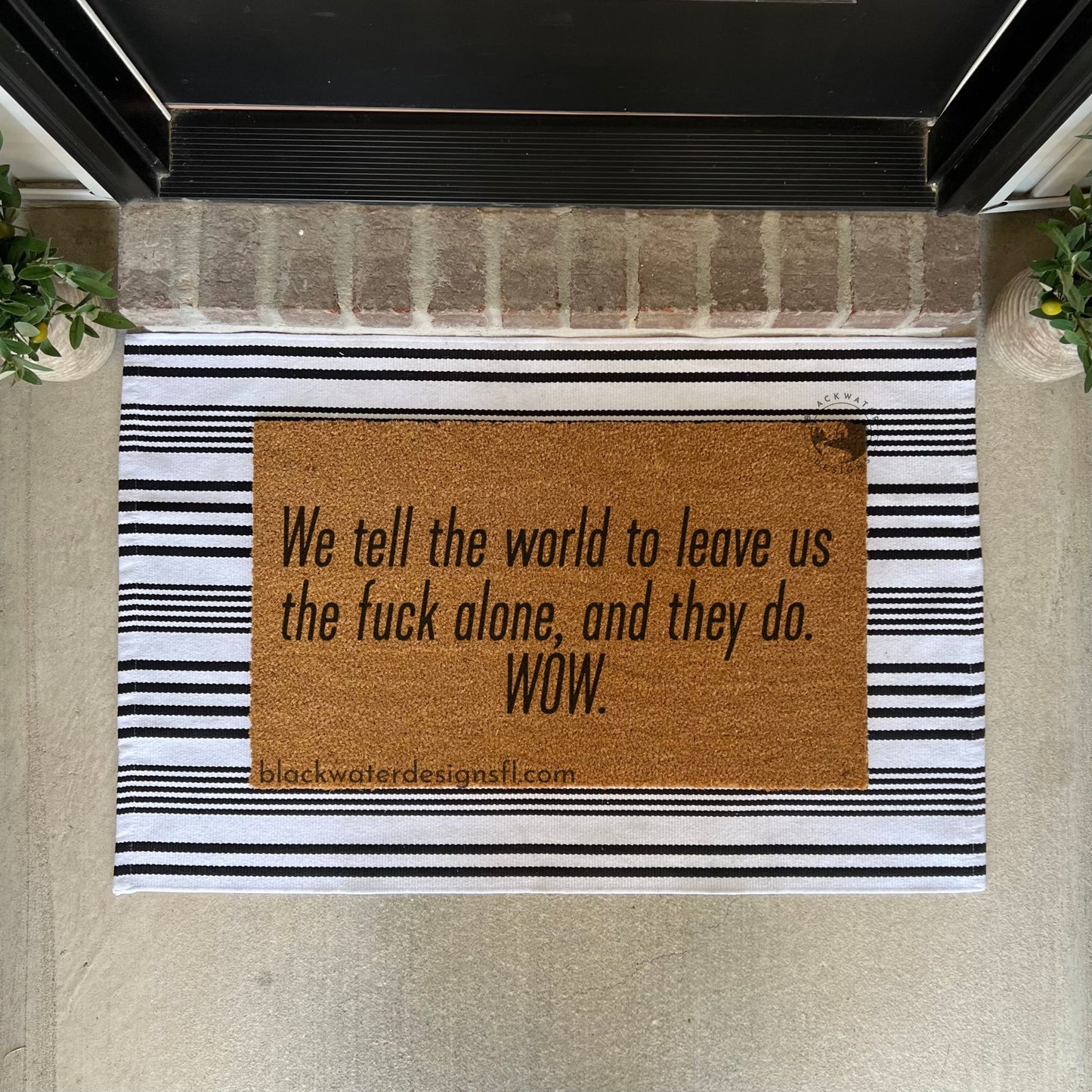 Got a Wi$h Li$t (Showgirl Inspired) Doormat