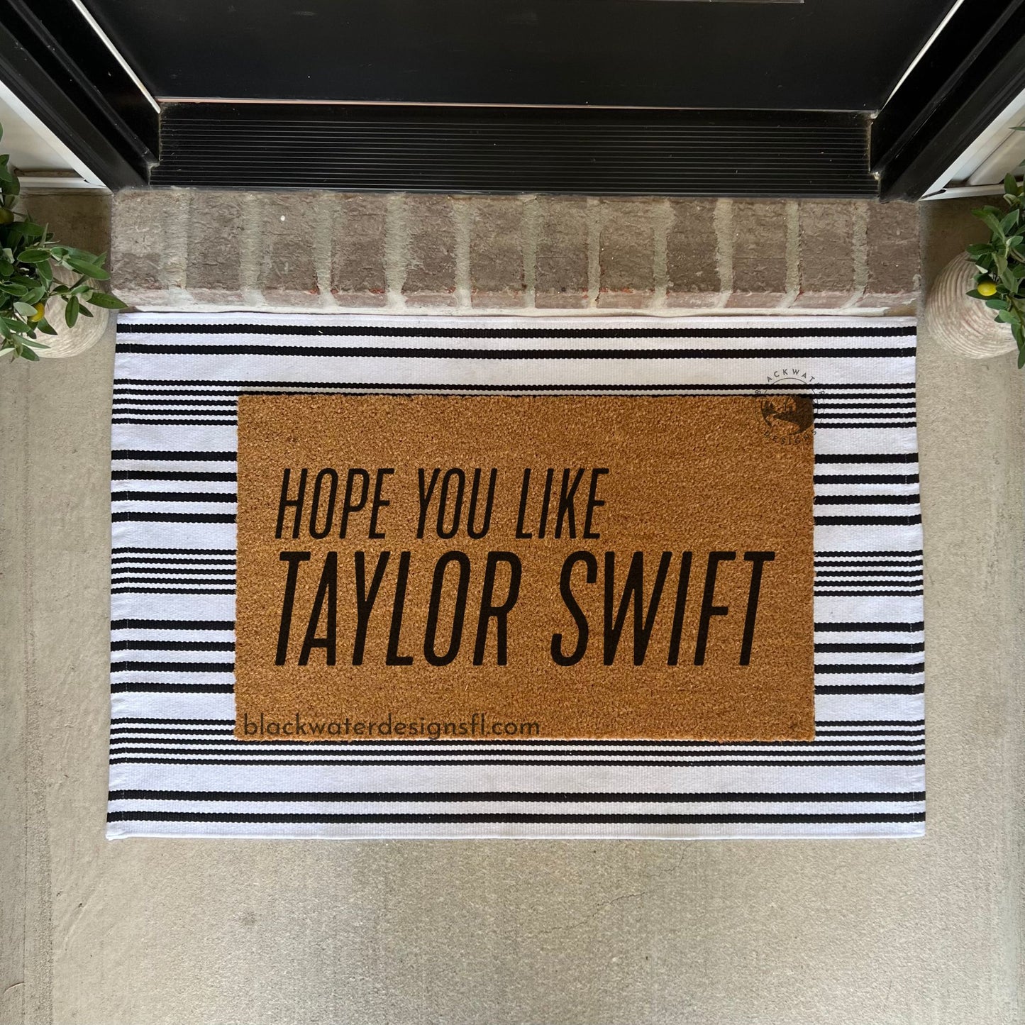 Hope You Like (Showgirl Inspired) Doormat