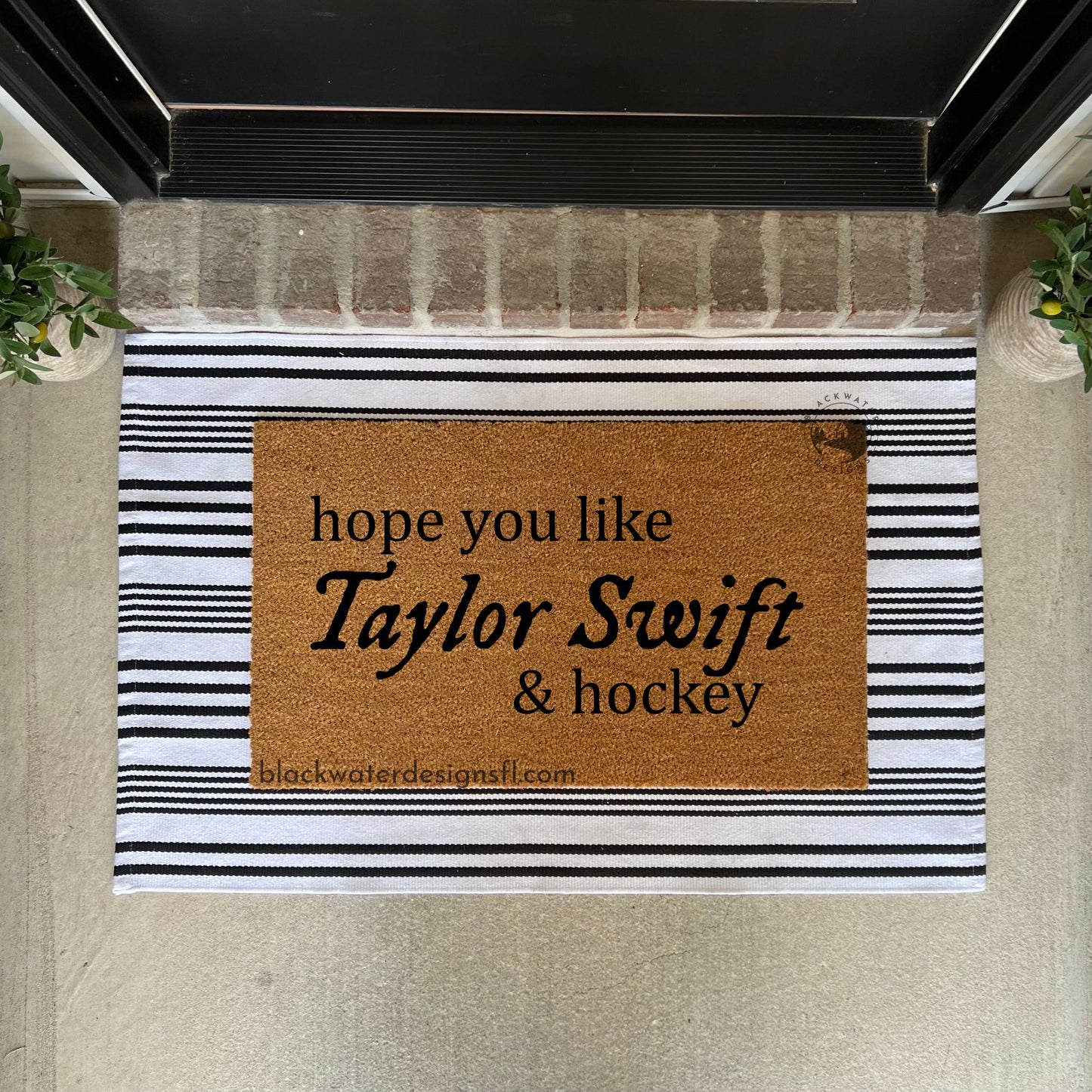 Hope You Like & Hockey Doormat (Folklore)