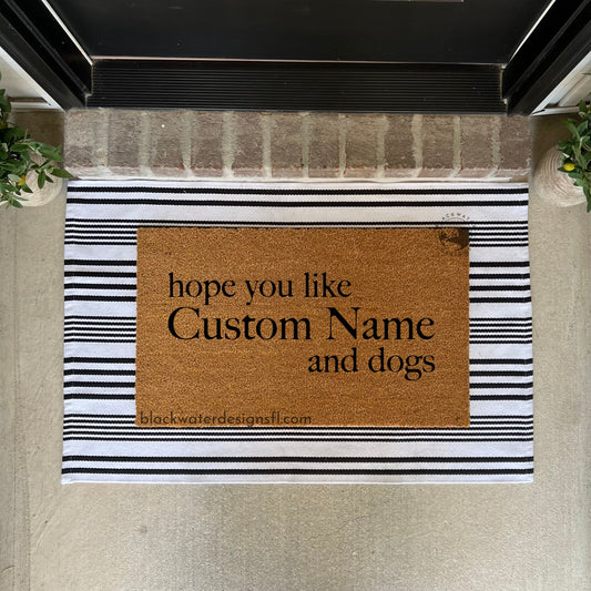 Hope You Like Dogs (TTPD Inspired) Doormat