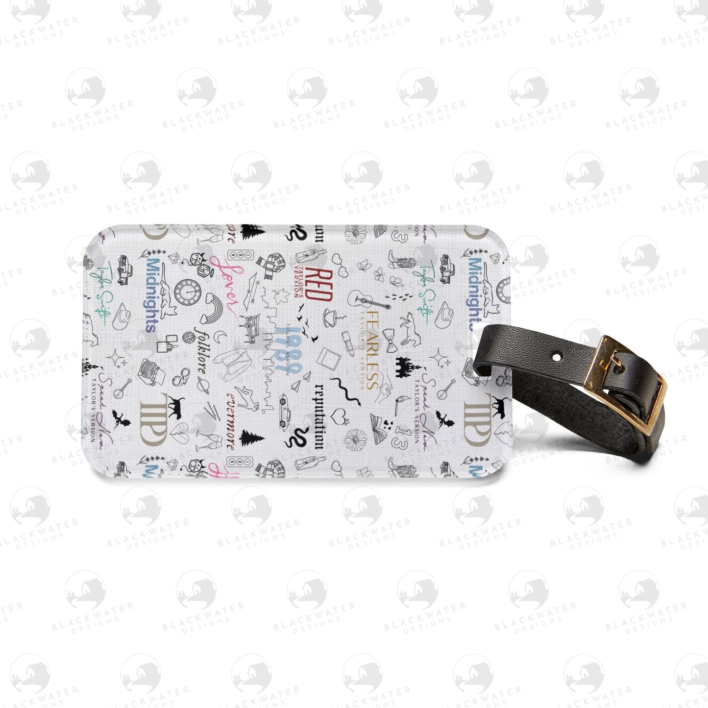 TS Doodles Luggage Tag