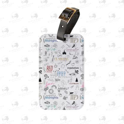 TS Doodles Luggage Tag