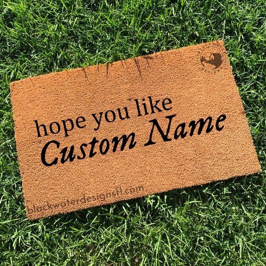 Hope You Like (Folklore Inspired) Doormat