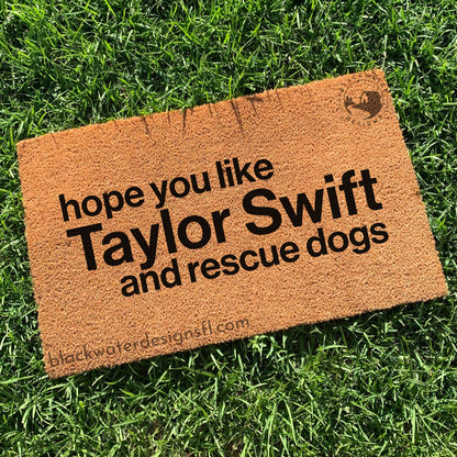 Hope You Like And Dogs (Midnights Inspired) Doormat