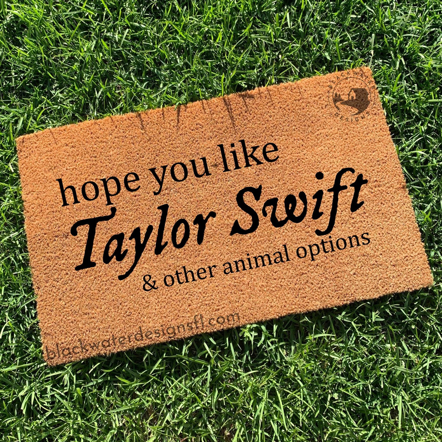 Hope You Like & Other Animal Options Doormat (Folklore)