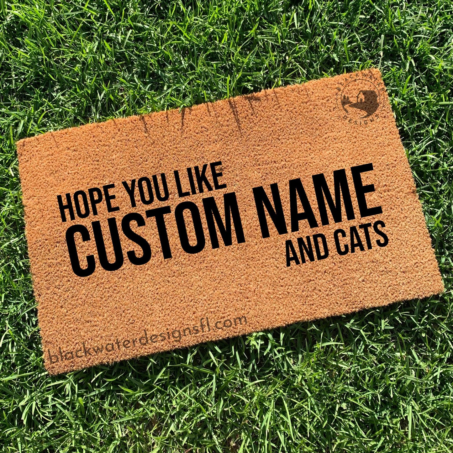 Hope You Like And Cats (Red Inspired) Doormat