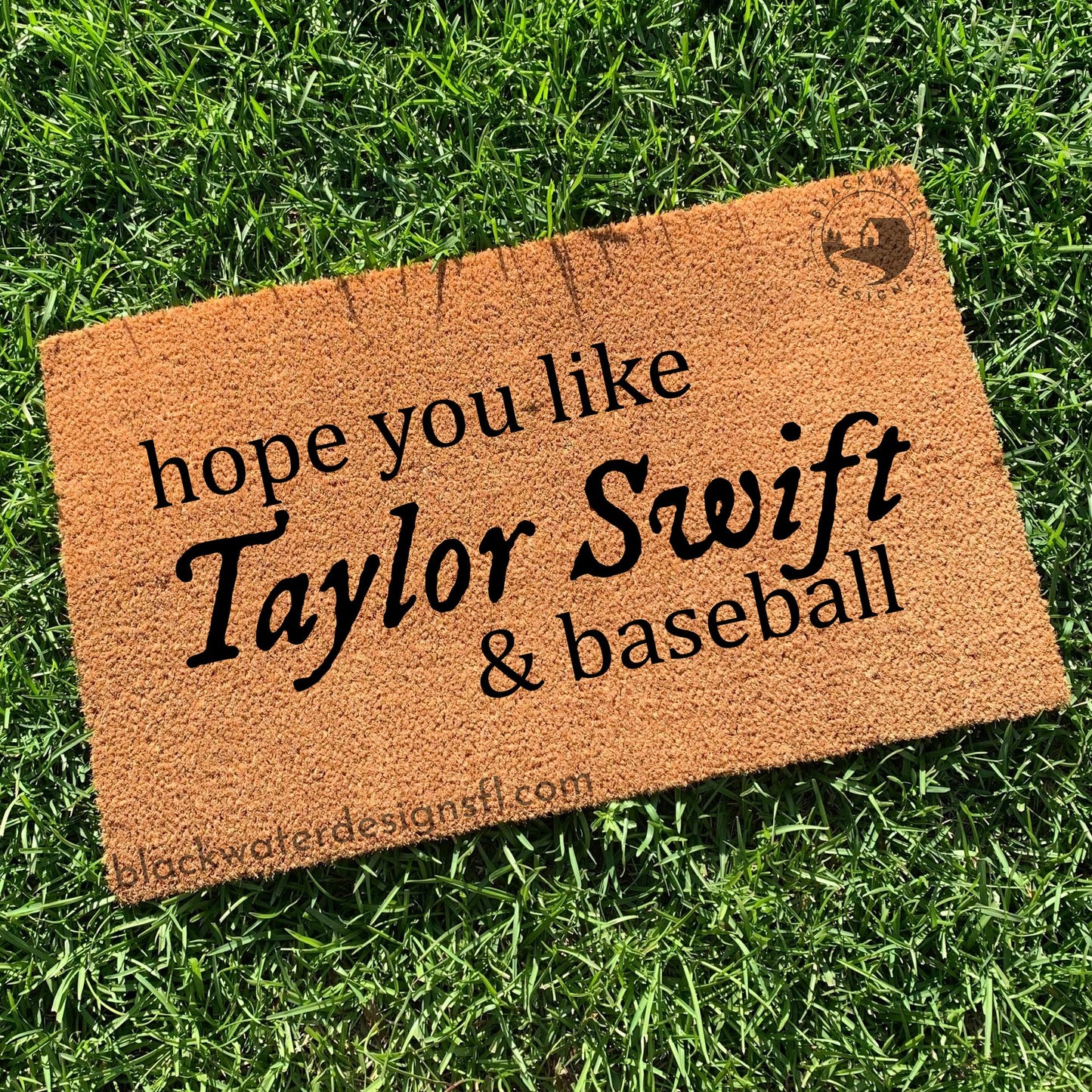 Hope You Like & Baseball Doormat (Folklore)