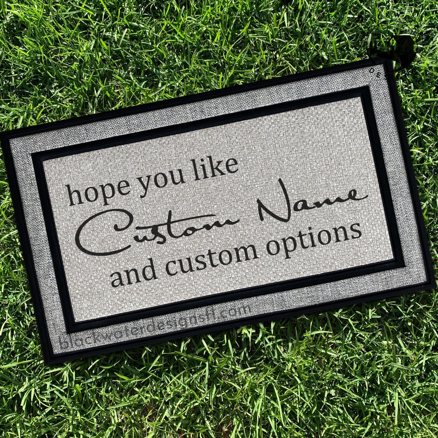 Hope You Like (Debut Inspired) and Custom Options All Weather Doormat