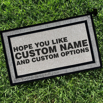 Hope You Like (Lover Inspired) and Custom Options All Weather Doormat