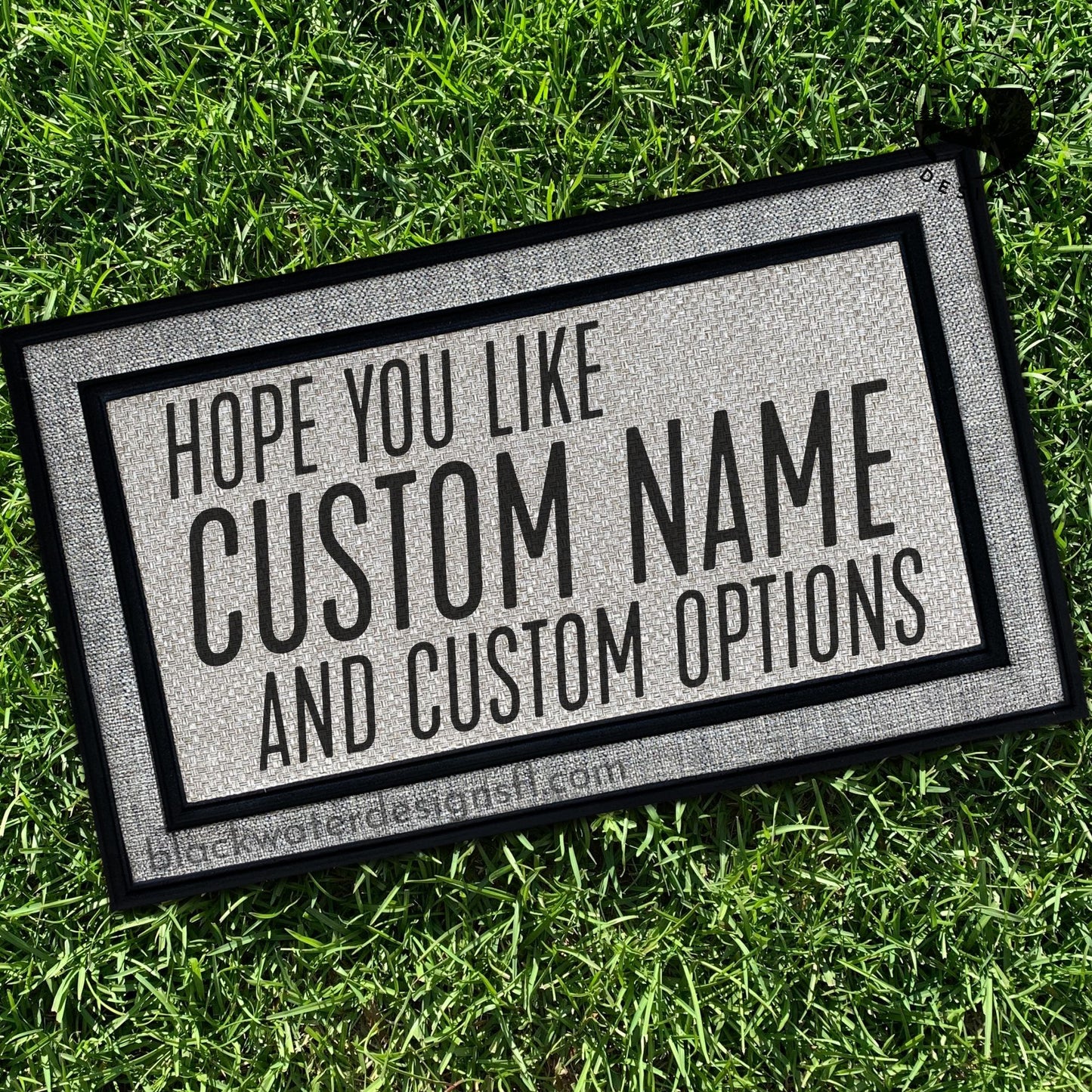 Hope You Like (Showgirl Inspired) and Custom Options All Weather Doormat
