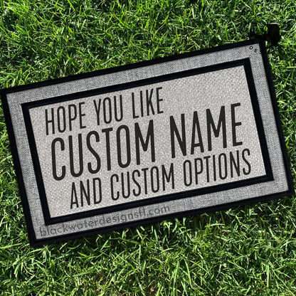 Hope You Like (Showgirl Inspired) and Custom Options All Weather Doormat
