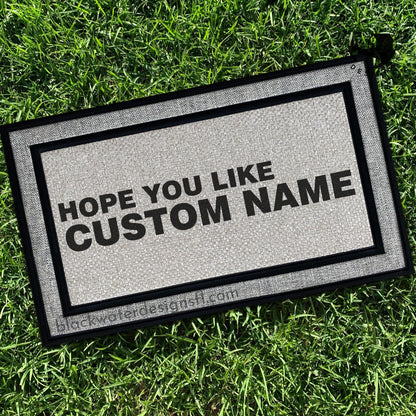 Hope You Like (Lover Inspired) All Weather Doormat