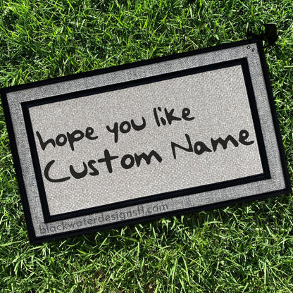 Hope You Like (1989 Inspired) All Weather Doormat