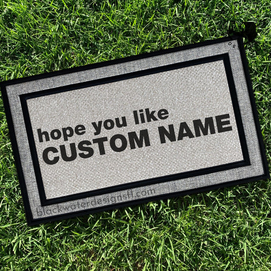 Hope You Like (Billie Inspired) All Weather Doormat