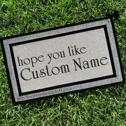 Hope You Like (Sabrina Inspired) All Weather Doormat