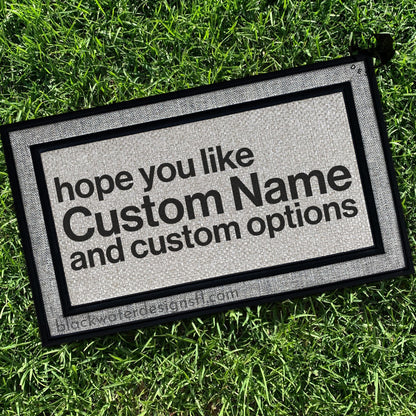 Hope You Like (Midnights Inspired) and Custom Options All Weather Doormat