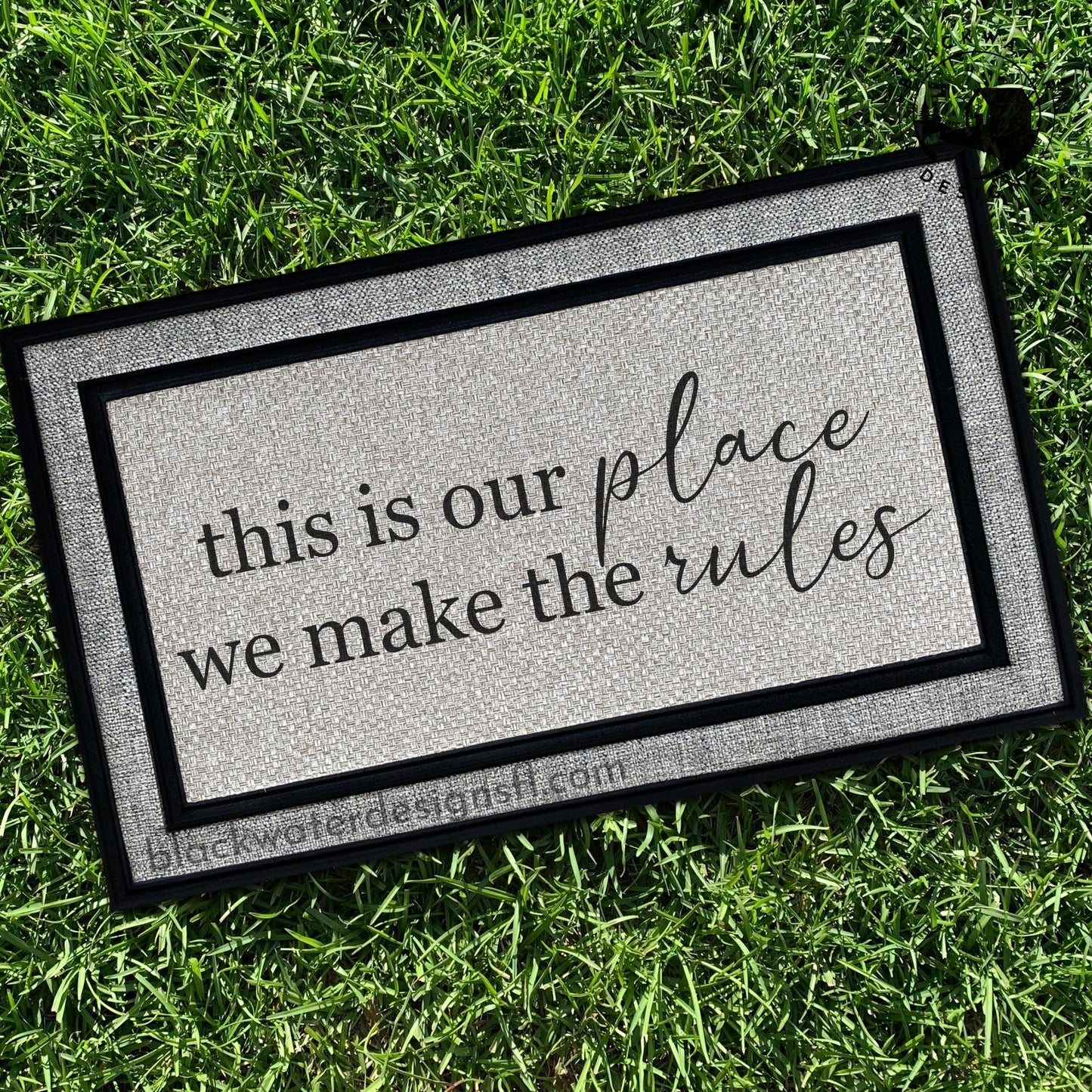 This is Our Place All Weather Doormat (Lover Inspired)