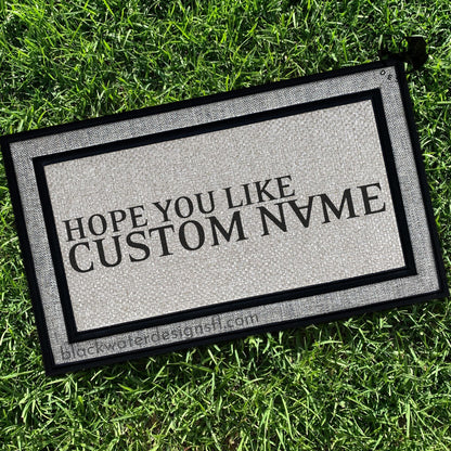 Hope You Like (Gaga Inspired) All Weather Doormat