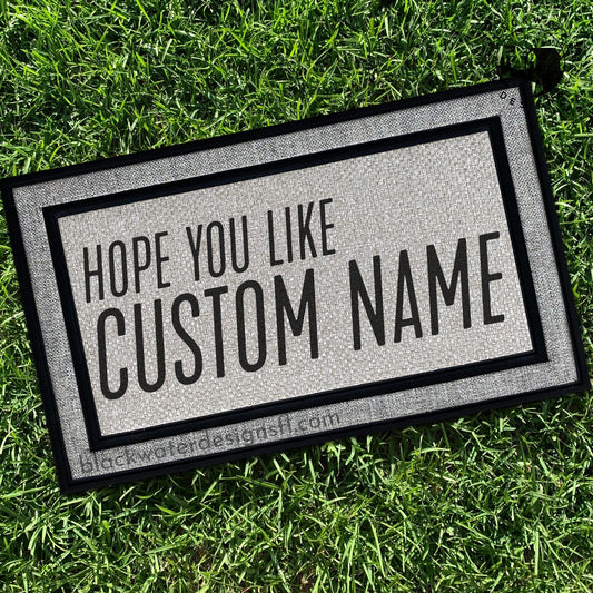 Hope You Like (Showgirl Inspired) All Weather Doormat