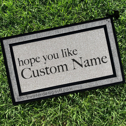 Hope You Like (TTPD Inspired) All Weather Doormat