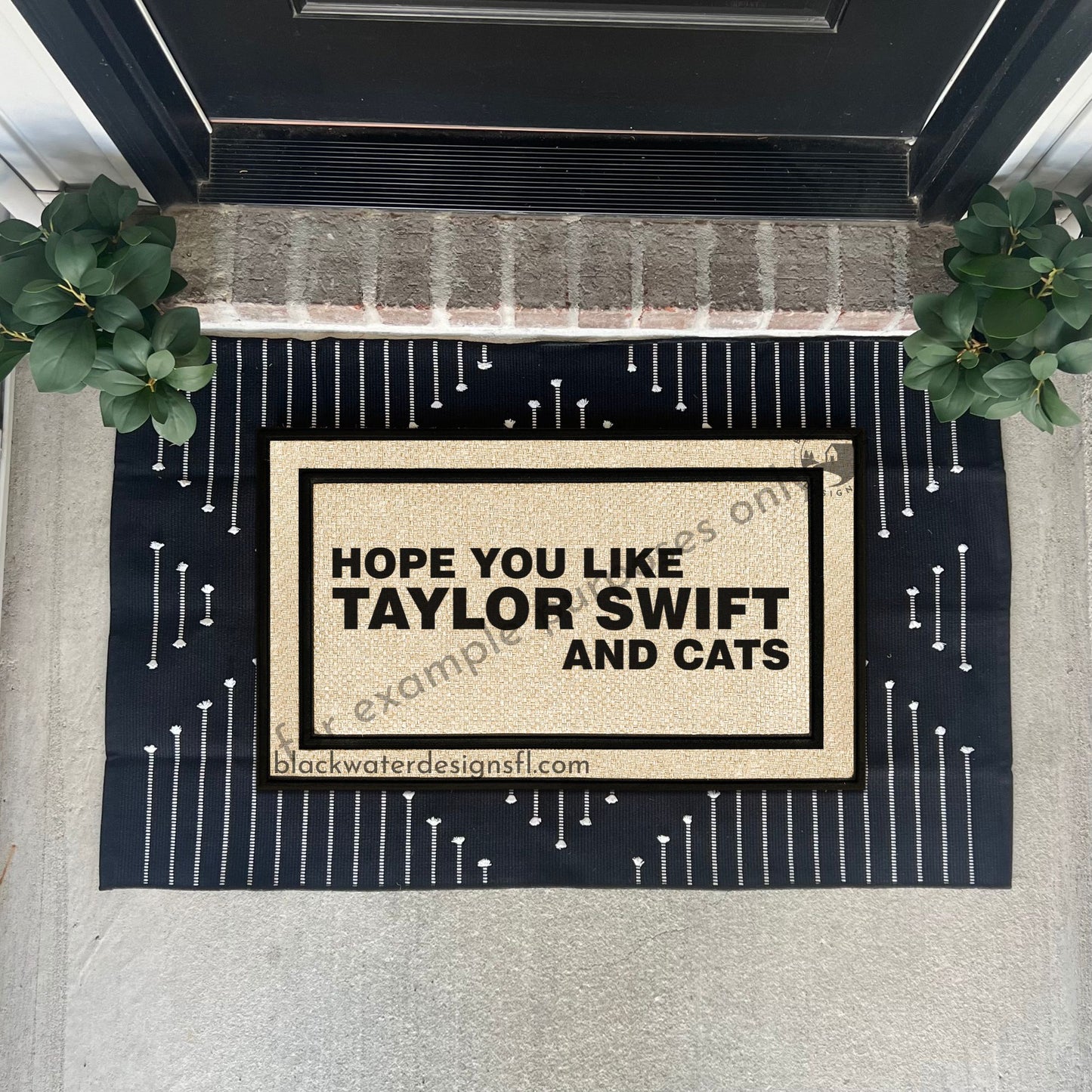 Hope You Like Cats (Lover Inspired) All Weather Doormat